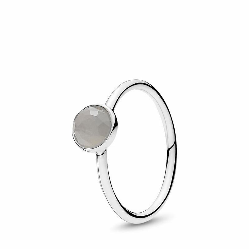 Pandora Australia June Droplet Ring - Sterling Silver | DGNYWM230